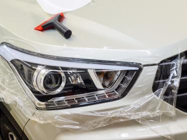 Оклейка зон риска Hyundai Creta